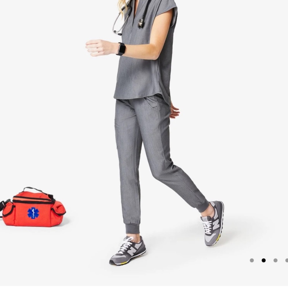 Figs Graphite Zamora Jogger Scrub Bottoms